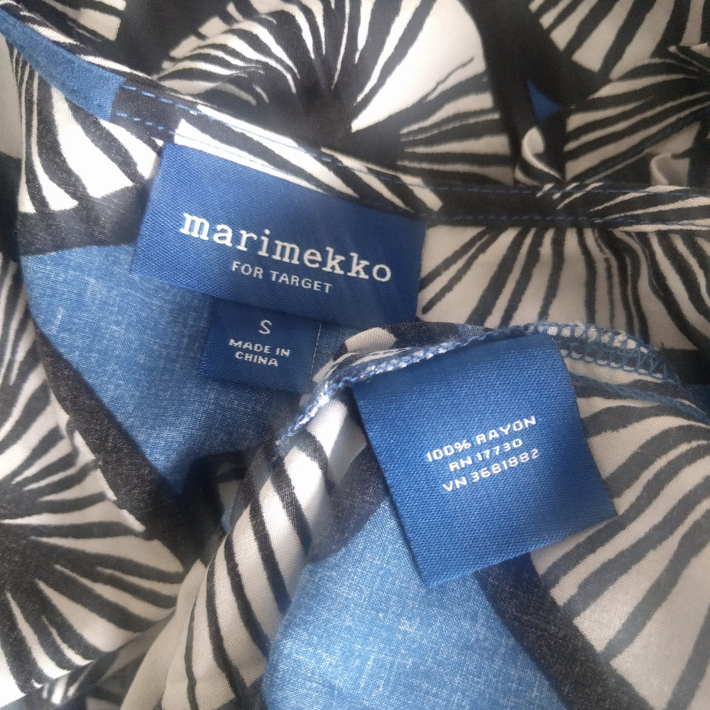 Marimekko African Print Top - Picture 2 of 6